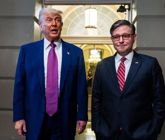 Trump visits Capitol to urge House Republicans to pass ‘big, beautiful bill’
